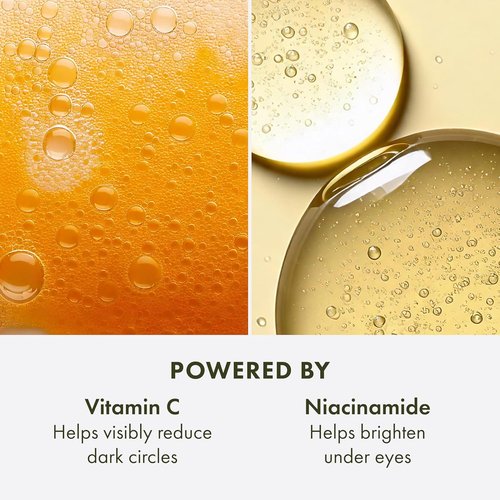 Origins GinZing Brightening Eye Cream - Reduces Dark Circles with Vitamin C & Niacinamide | 0.5 Fl Oz