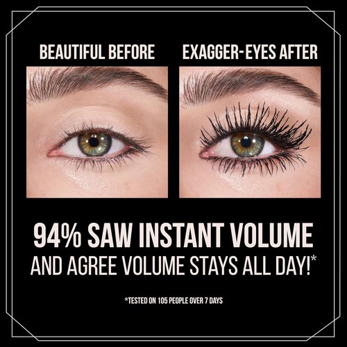 Charlotte Tilbury Exagger-Eyes Mascara - Volumizing & Lengthening, 28-Hour Smudge-Proof Formula