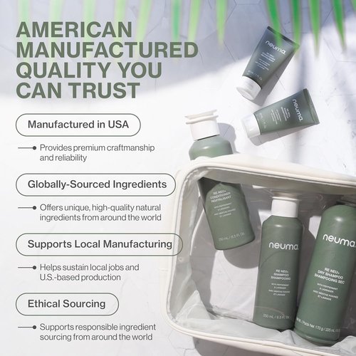 NEUMA Re Neu Shampoo - Nourishing Formula for Healthy Hair | 12 oz