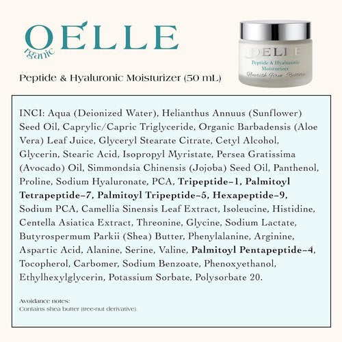 Regine Switzerland Moisturizer - Advanced Peptide & Hyaluronic Face Cream with Botanical Extracts | Hydrating, Anti-Aging, Fragrance-Free for All Skin Types