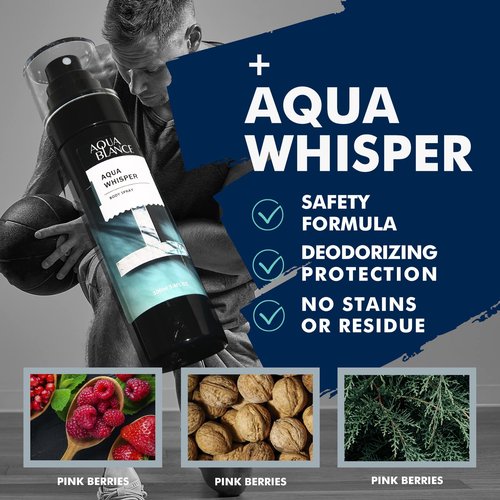 AQUA BLANCE Fragrance Mist, Body Spray for Men, Pack of 3, Each 3.4 Fl Oz