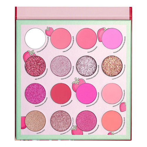 KimChiChic Beauty Donut Collection Eyeshadow Palette - 16 Versatile Matte & Glitter Shades for Day to Night Looks, Cruelty-Free