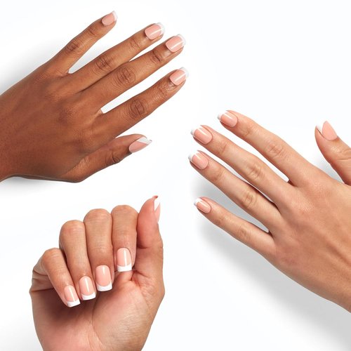 OPI Press On Nails - Short Round, Squoval & Almond Styles | 30 Count with Glue | Long Lasting & Reusable