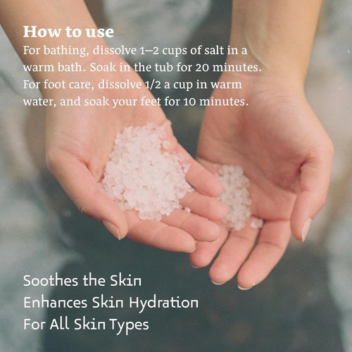 Dead Sea Salts - Relaxing Bath Soak for Body Rejuvenation with Lavender Essential Oil | 8.82 oz