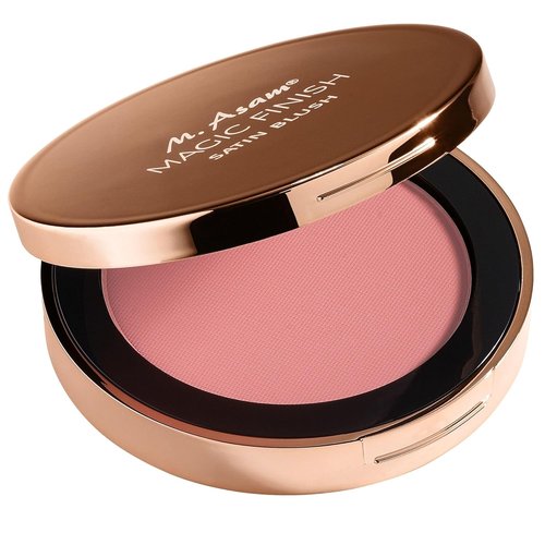 M. Asam Magic Finish Satin Blush - Peachy Rose Make-Up Powder with Hyaluronic Acid | 0.14 Oz for Radiant Cheeks