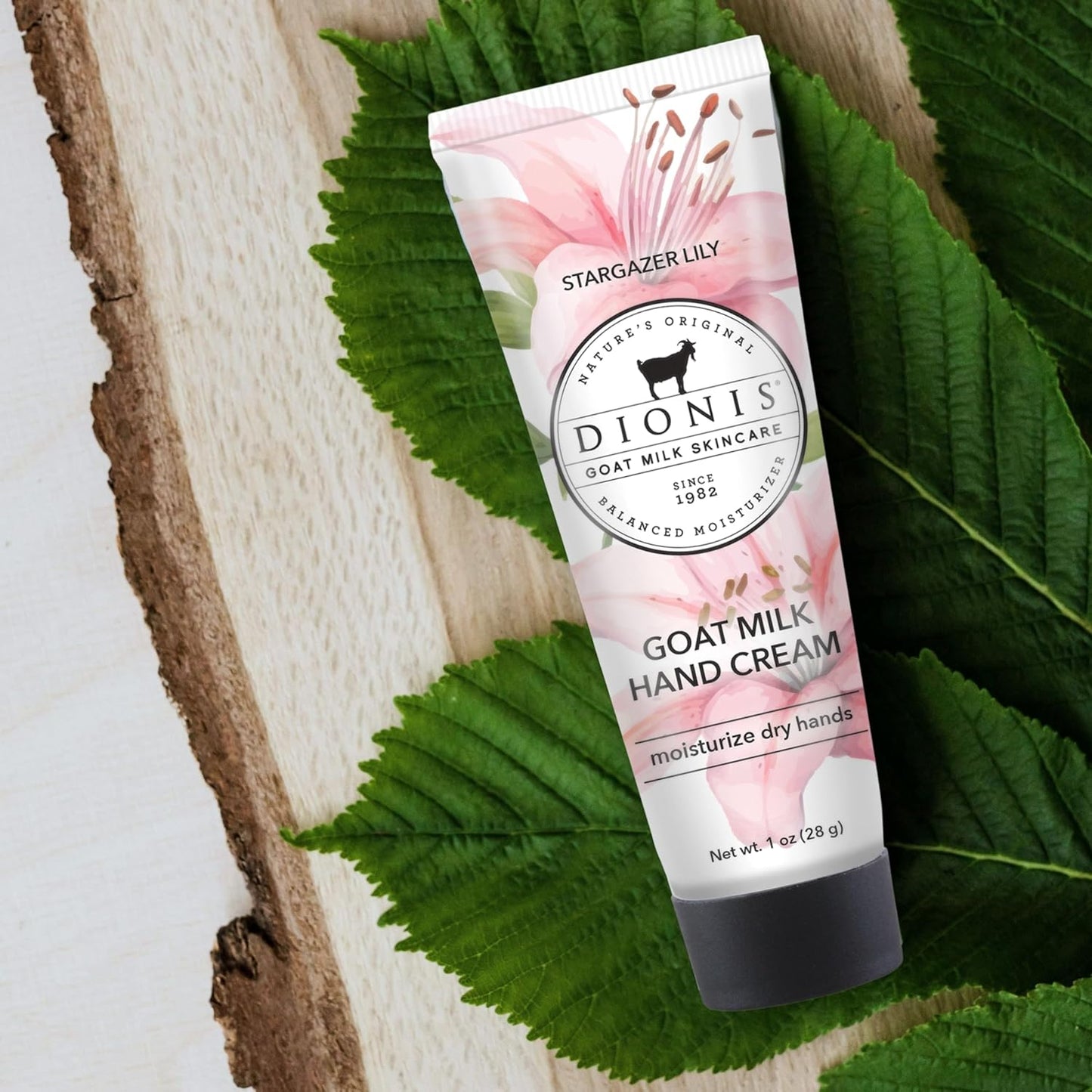 Dionis Goat Milk Hand Cream - Nourishing Moisturizer | 1 oz - Pack of 5 for Soft Skin