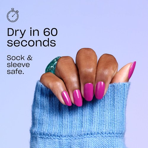 OPI RapiDry Quick Dry Nail Polish - Opaque, Crème & Shimmer Winter Colors | Smudge-Proof & Fast-Drying Vegan Formula
