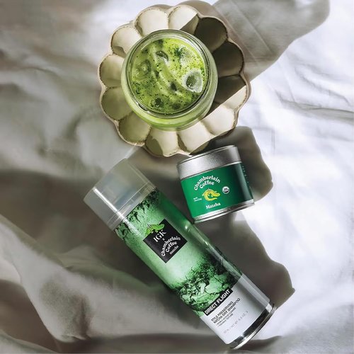 IGK Direct Flight Matcha Dry Shampoo - Oil Absorbing, Heat-Free Volume | Full & Travel Size | 2 Pack