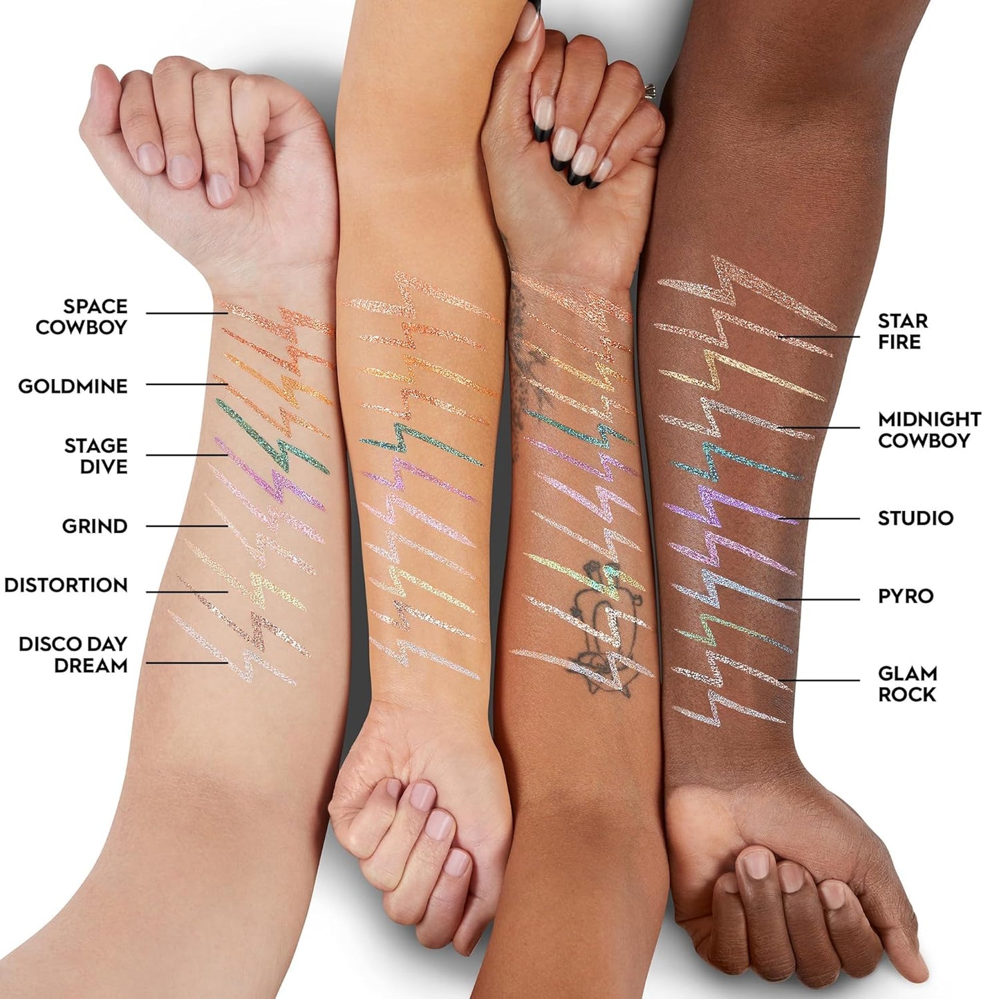 Urban Decay Moondust Liquid Glitter Eyeliner - Longwear Sparkle Liner & Eyeshadow Topper | Quick-Drying, Vegan Formula