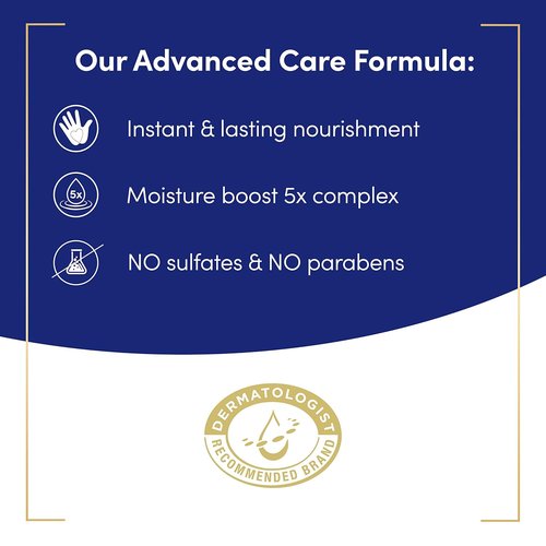 Dove Advanced Care Hand Wash Refill - Deep Moisture Liquid Soap | Value Size Pack of 3 (34 oz) for Dry Skin