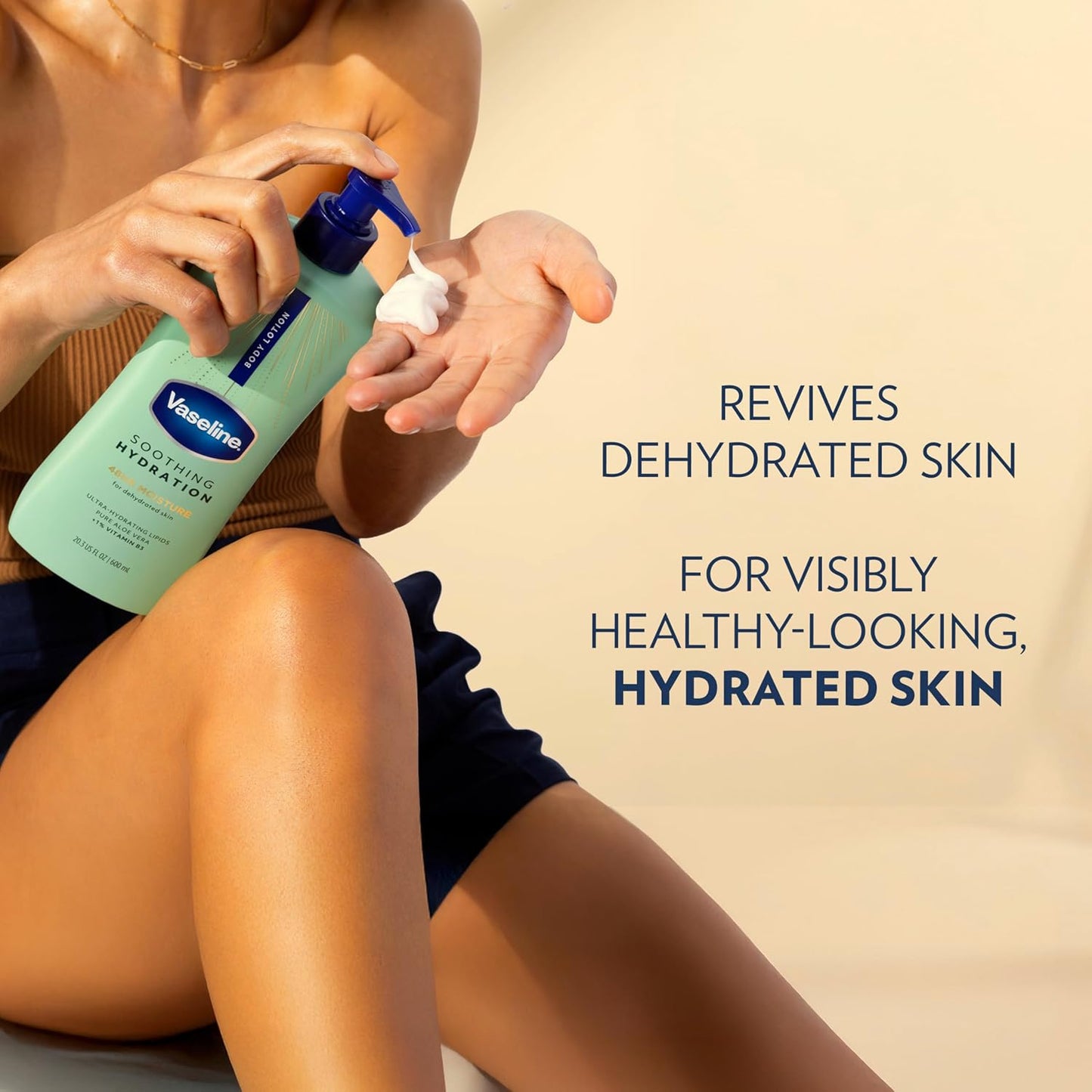 Vaseline Intensive Care Body Lotion - Ultra-Hydrating Formula with Aloe Vera | 20.3 oz, Pack of 3