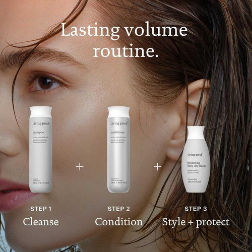 Living Proof Full Shampoo - Volumizing Formula for Thin Hair | Paraben & Silicone Free, Color Safe