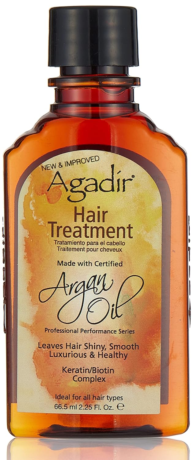 AGADIR Argan Oil Hair Treatment - Nourishing Formula for Silky, Smooth Hair | 2.25 Fl Oz