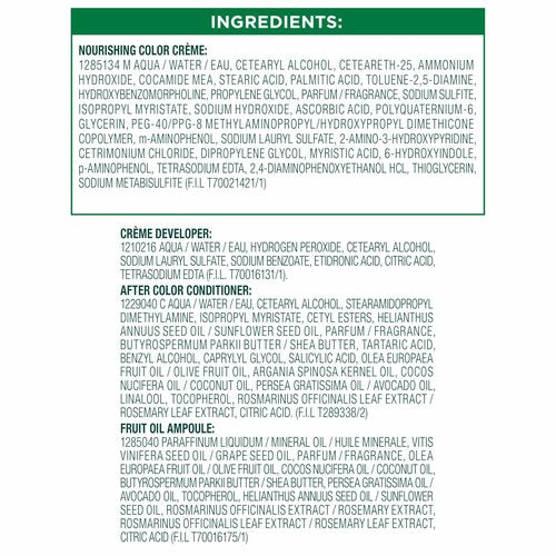 Garnier Nutrisse Ultra Crème Hair Color, Permanent Hair Dye with 100% Gray Coverage, Vegan & Cruelty-Free, 33 Darkest Golden Brown (Caramel Fudge), 2 Count