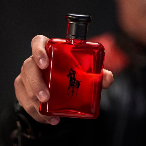 Ralph Lauren Fragrances - Polo Red Eau de Toilette - Woody & Spicy Men's Cologne - Medium Intensity with Grapefruit & Saffron