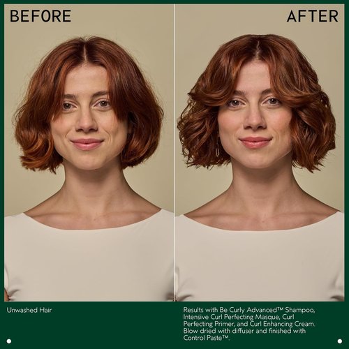 Aveda Be Curly Advanced Intensive Curl Perfecting Masque - Deep Conditioning for Curly, Coily & Wavy Hair | Frizz Control, Silicone & Sulfate Free