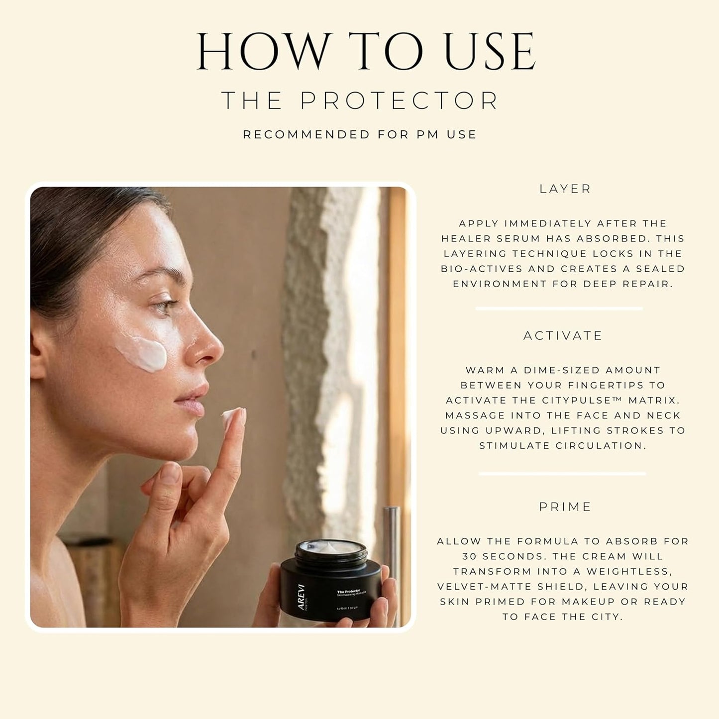 Skiennix Retinol Moisturizer - Anti-Aging Night Cream with Green Tea & Panthenol, Vegan Formula