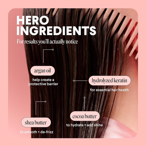 Monday Haircare Repair Shampoo & Conditioner Set - 12 oz | Nourishes Dry, Damaged Hair with Keratin & Coconut Oil