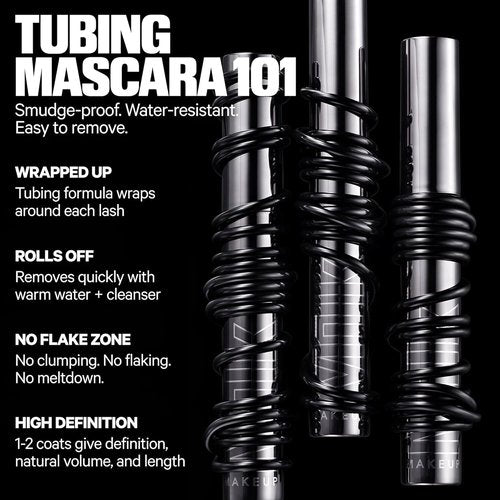 Milk Makeup KUSH High Roll Tubing Mascara - Longwear, Water-Resistant Formula for Volume & Definition - 0.3 oz