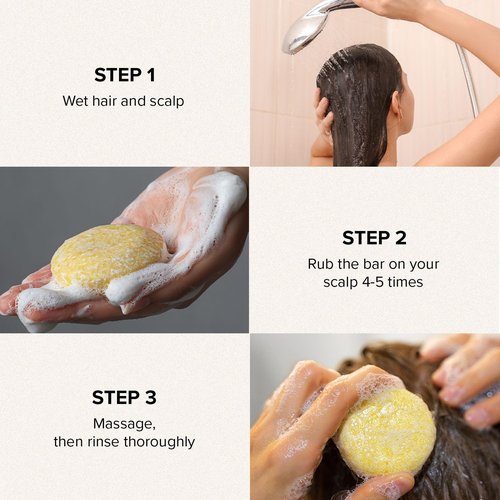Maka Nature Lavender Shampoo Bar - Moisturizing Vegan Solid Shampoo for Normal to Dry Hair | 3.35 oz