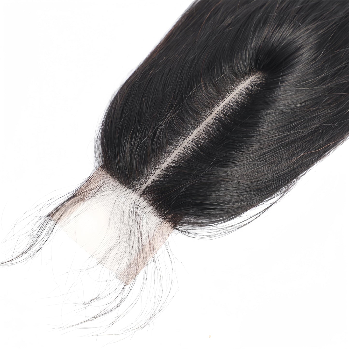 Czrleaty Brazilian Body Wave 2x6 Transparent Lace Closure with Baby Hair Deep Middle Part 2x6 Closure Remy Wavy Human Hair Lace Closure Kim K 2x6 HD Lace Closure(12")
