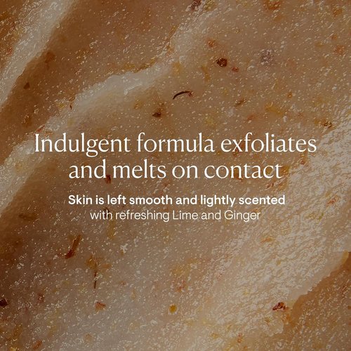 ELEMIS Exotic Lime & Ginger Salt Glow - Invigorating Exfoliating Salt Scrub 490g for Soft Skin