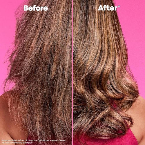 Matrix Instacure Build-A-Bond Mini Trial Kit - Repair & Strengthen Damaged Hair | Shampoo, Conditioner & Mask Set