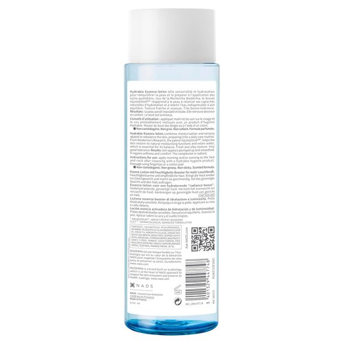 Bioderma Hydrabio Essence Lotion - Radiance Booster for Dehydrated Sensitive Skin | 6.67 Fl Oz