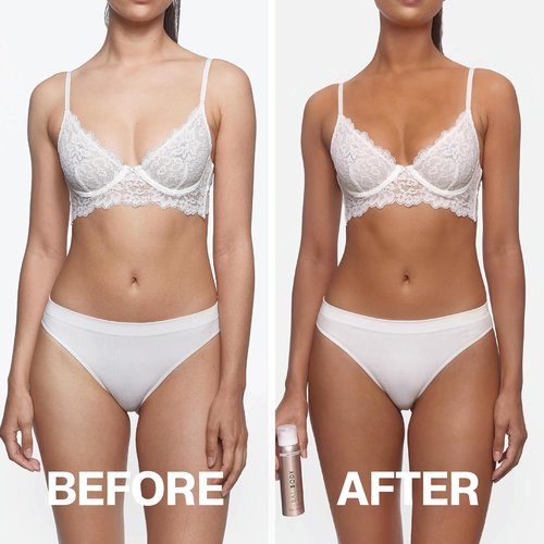 Bali Body Instant Tan Spray Bundle - Light to Medium Flawless Bronzed Finish + Reusable Brush | Vegan & Cruelty-Free
