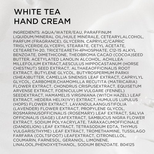 Elizabeth Arden White Tea Hand Cream - Nourishing Formula for Soft Skin | 1.0 fl oz