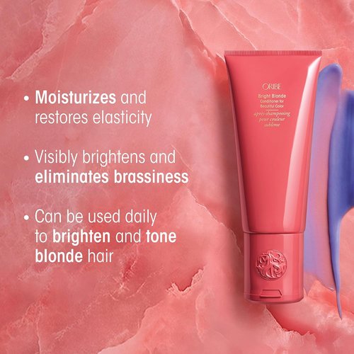 Oribe Bright Blonde Shampoo & Conditioner Bundle - Radiance & Repair Treatment for Luminous Hair