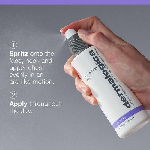 Dermalogica Ultracalming Mist, Facial Spray for Sensitive Skin with Aloe, Soothing and Hydrating - Quickly Relieves Inflammation and Discomfort, 6 Fl Oz