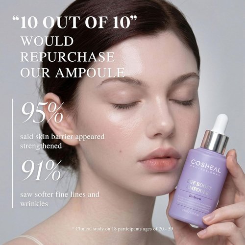 EGF Boost Ampoule - Skin-Firming Anti-Aging Serum with Peptide & Amino Acid Complex | 1.52 fl oz