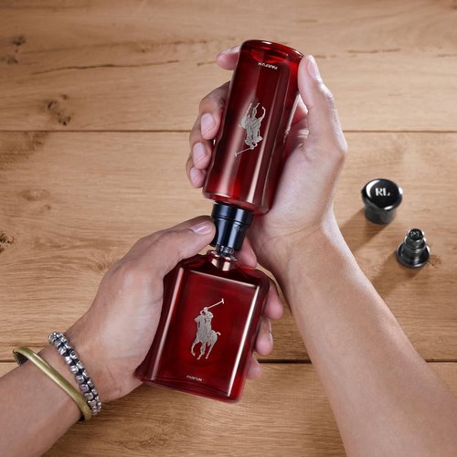 Ralph Lauren Fragrances - Polo Red Men's Cologne - Intense Ambery & Woody Parfum with Absinthe, Cedarwood & Musk