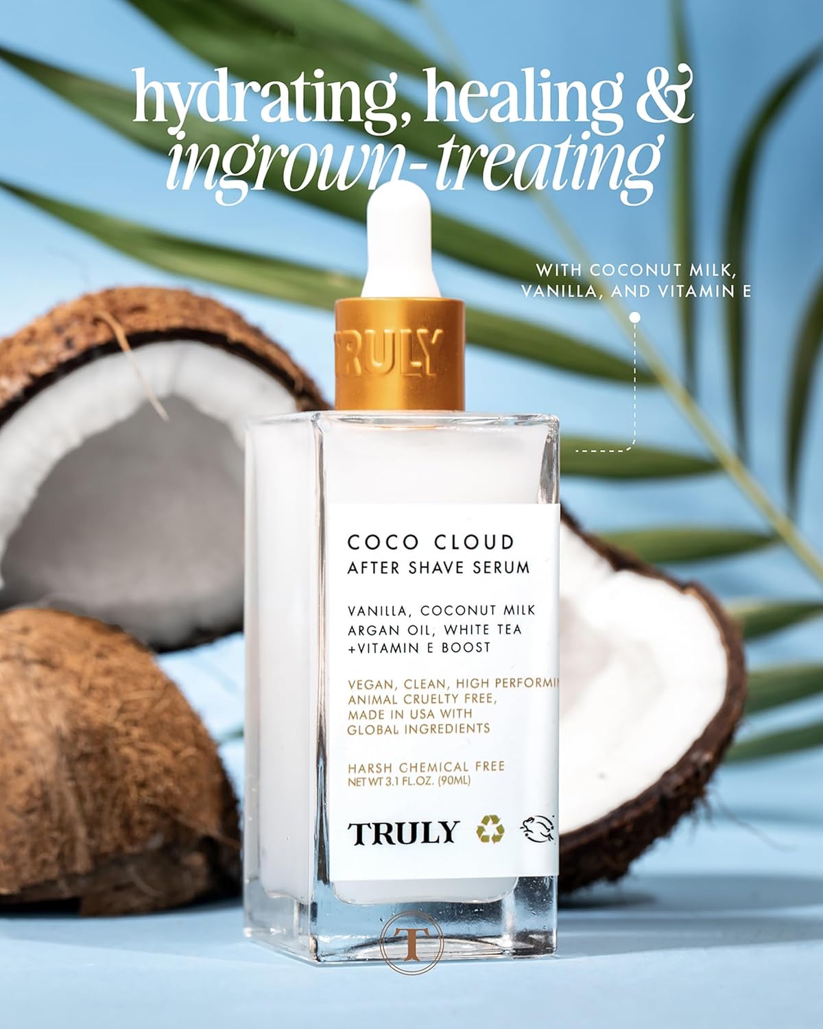 Truly Luxury After Shave Serum - Soothing & Hydrating Treatment for Smooth, Irritation-Free Skin