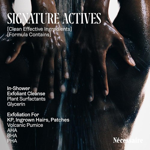 Nécessaire The Body Exfoliator - Eucalyptus AHA/BHA/PHA Formula for Resurfacing Skin | 180 ml / 6.1 fl oz