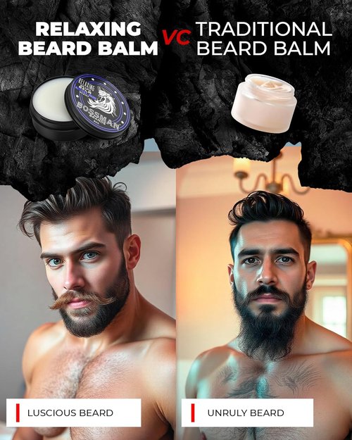 Bossman Relaxing Beard Balm | Magic Scent for Taming, Softening & Thickening - Ultimate Beard Care Made in USA