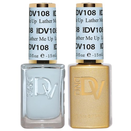 DND Gel Polish - Coquette Collection | UV/LED Gel & Air Dry Nail Lacquer Duo - 0.5 Fl Oz Lather Me Up