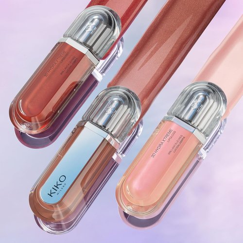 KIKO Milano 3D Hydra Xtreme Lip Gloss - Ultra-Hydrating Shine | Long-Lasting Color & Moisture