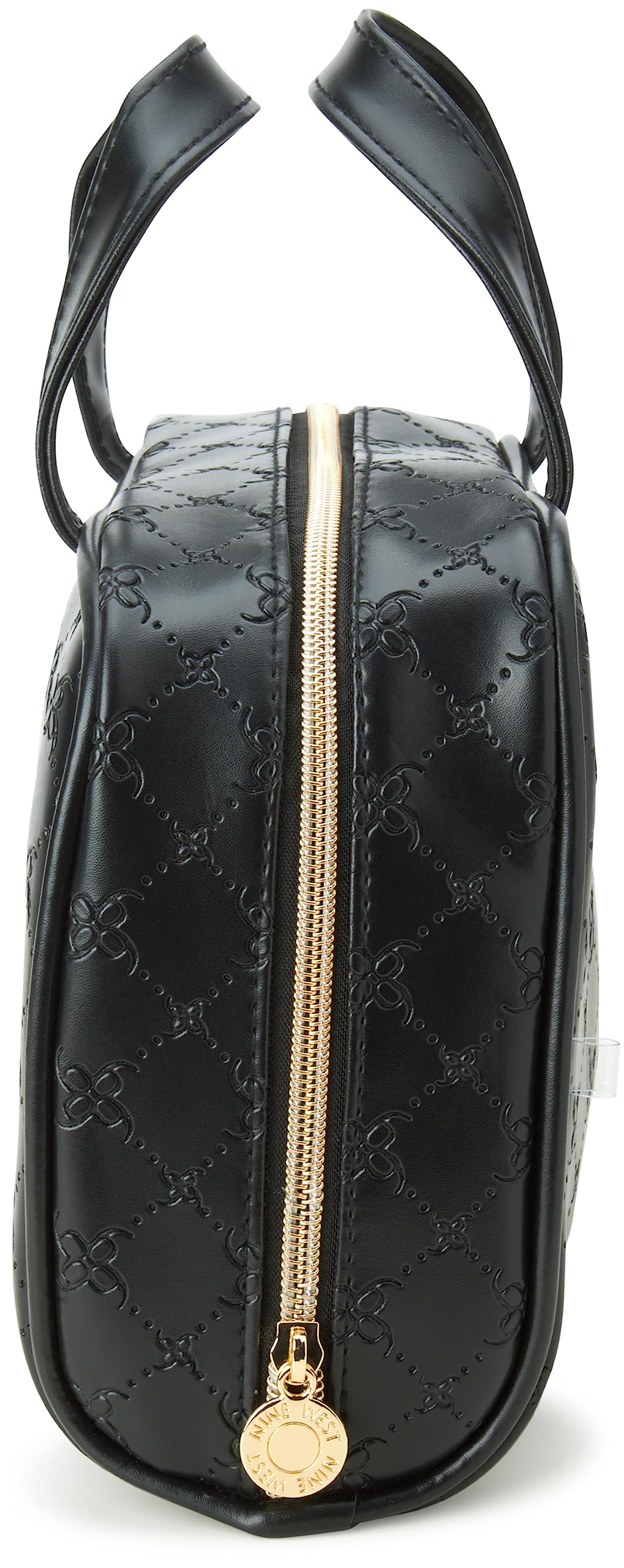 Nine West Women's Toiletries Bag - Travel Makeup and Toiletries Matching Accessories Set - Makeup Organizer Case Set, Size One Size, Black