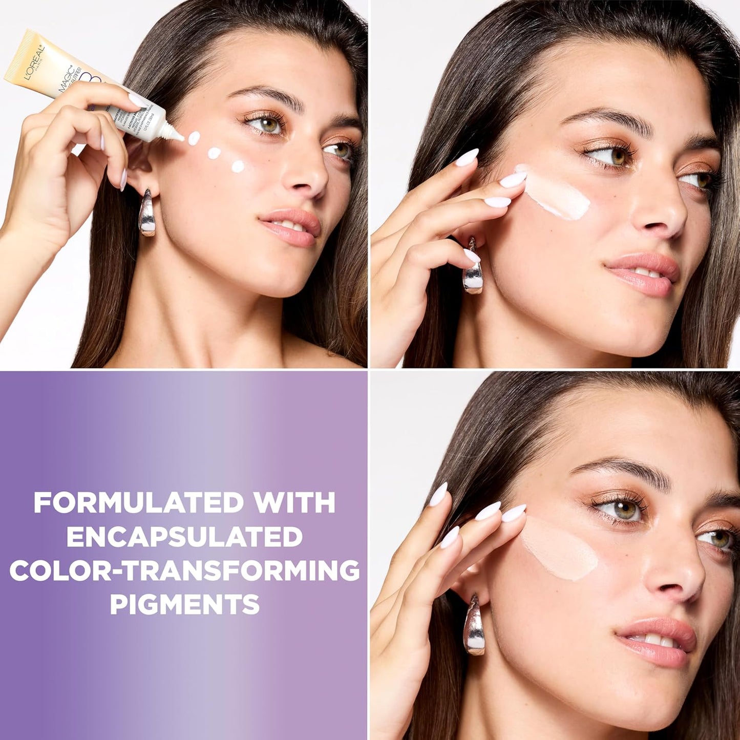 L'Oréal Paris BB Cream - Magic Skin Beautifier Tinted Moisturizer for Anti-Redness | 1 fl oz, 2 Count