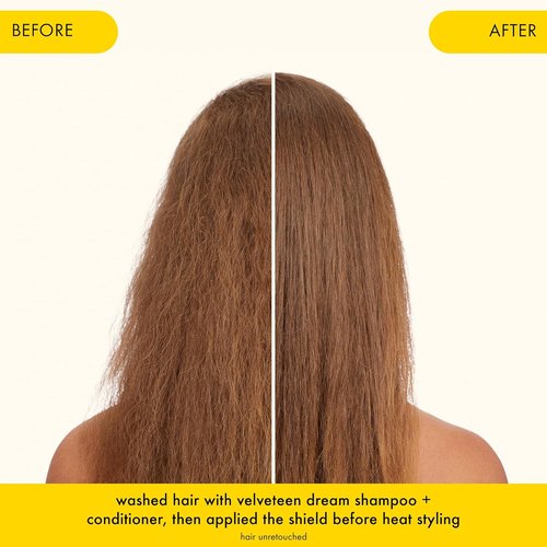 Amika The Shield Anti-Humidity Spray - Lightweight Heat Protection with UV Filters for Smooth, Frizz-Free Hair