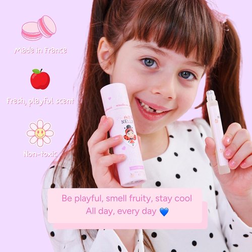 Miss Nella Kids Perfume - Cool Like Me Roll-On Fragrance for Boys & Girls | Safe & Natural 10ML