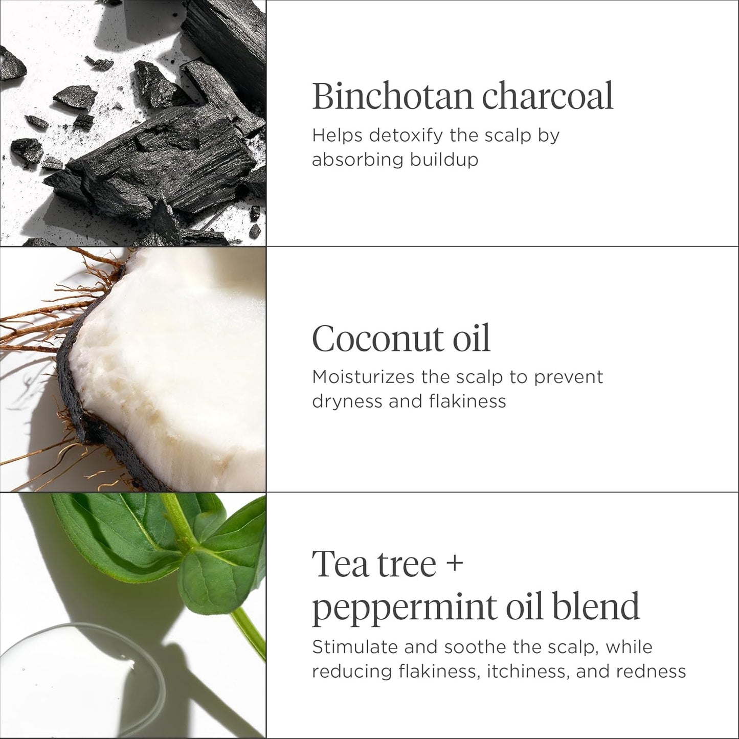 Briogeo Scalp Revival Shampoo - Charcoal & Coconut Oil Micro-Exfoliating Formula | Sulfate-Free Detox for Dry, Itchy Scalp | Vegan & Cruelty-Free