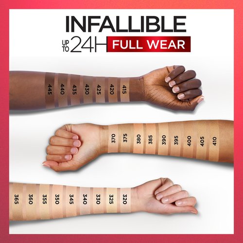 L'Oreal Paris Makeup Infallible Full Wear Waterproof Matte Concealer, Full Coverage, Eggshell, 0.33 fl. oz.
