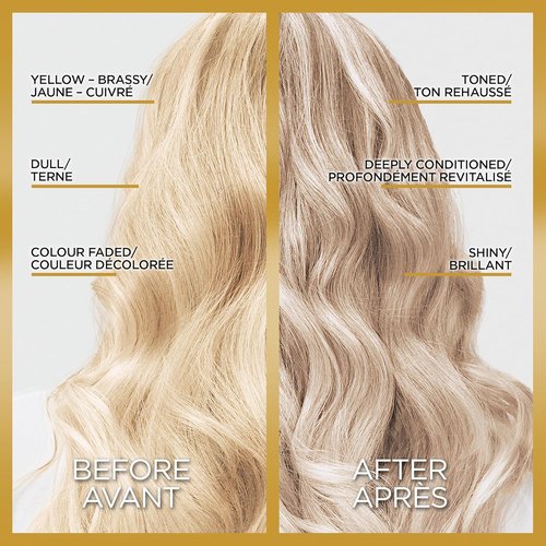 L’Oreal Paris Le Color Gloss - One Step In-Shower Toning Hair Gloss for Bleached Hair | Platinum Pearl, 4 Oz