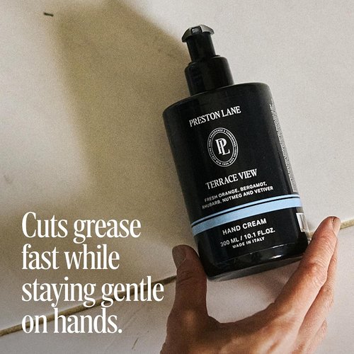 Preston Lane Luxury Hand Cream - Doheny Drive Scent | Hydrating Formula with Tea Tree, Lavender & Lemon Oils