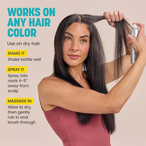 Drybar Detox Dry Shampoo Spray - Absorbs Oils & Refreshes Hair | 3.8 Oz, Blanc Scent, All Hair Types