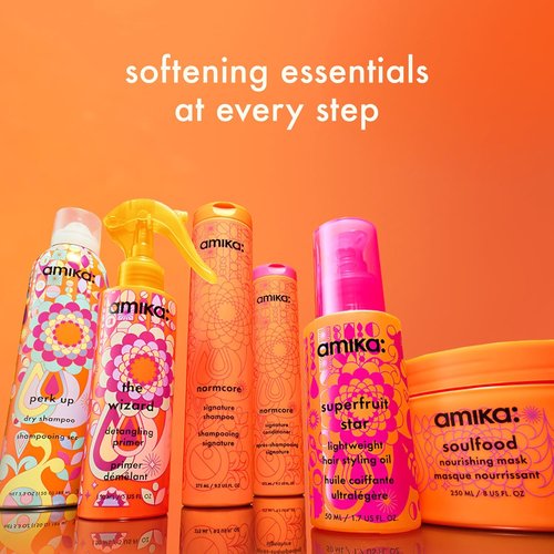 Amika The Wizard Detangling Primer - Effortless Hair Detangling & Smoothing | 6.7 oz