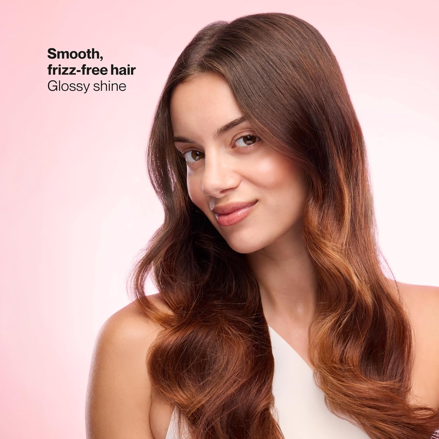 Suave Hydra Glossing Treatment - Luminous Glass Shine in 5 Minutes | Sulfate-Free, 8 oz